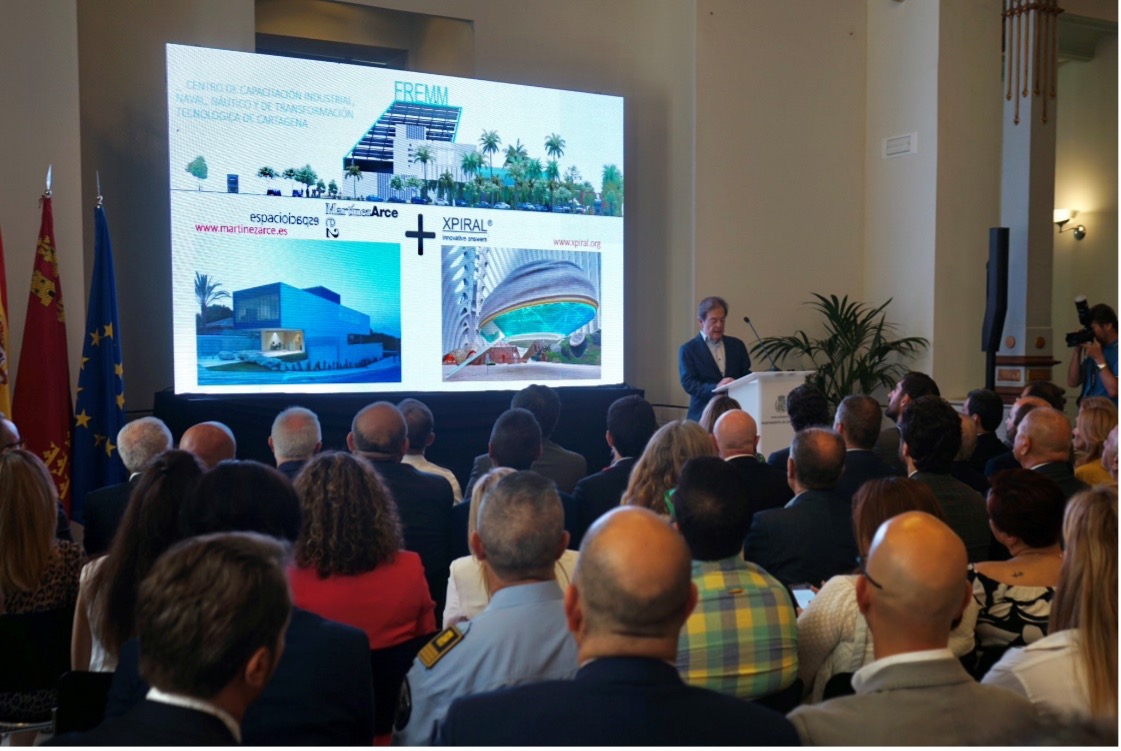 Asistimos a la presentación del futuro Centro de Capacitación Industrial, Naval y de Transformación Tecnológica de Cartagena