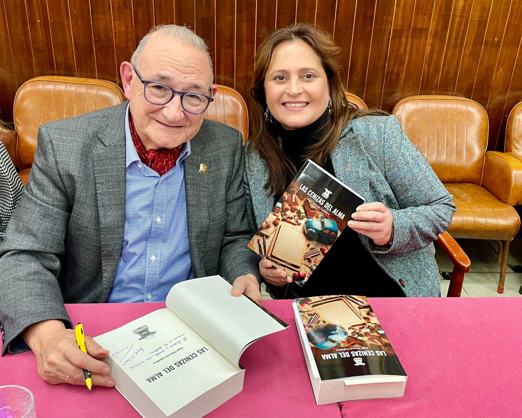 Presentación libro Las cenizas del alma
